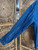 Vintage 60s 70s Key Imperial Blue Denim Jacket Size 48 Tall