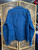 Vintage 60s 70s Key Imperial Blue Denim Jacket Size 48 Tall