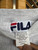 Vintage 80s 90s Fila Embroidered Crest Grey Reverse Weave Crewneck Sweatshirt Size Large