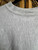 Vintage 80s 90s Fila Embroidered Crest Grey Reverse Weave Crewneck Sweatshirt Size Large