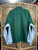 Vintage Nike Team Green & White Track Jacket Size X-Large