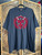 Vintage 90s Star Wars Darth Maul Flock Print Black T-Shirt Size XL
