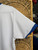 Vtg Y2K Nike Sphere Blue & White Warm-Up Jersey Size Large