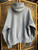Vintage Jansport Notre Dame University Fightin' Irish Stitched Grey Hoodie Sweatshirt Size XL