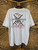 Vintage Coed Naked Law Enforcement White T-Shirt Size 2XL XXL