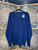 DS Polo Ralph Lauren RL Navy Blue V-Neck Long Sleeve Thermal Shirt Size Large