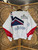 Vintage 80s Adidas The Olympic Winter Games Lake Placid White Crewneck Sweatshirt Size Large