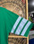 Vtg 90s 1993 Logo 7 Philadelphia Eagles Green Varsity V-Neck T-Shirt Size X-Large