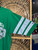 Vtg 90s 1993 Logo 7 Philadelphia Eagles Green Varsity V-Neck T-Shirt Size X-Large