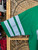 Vtg 90s 1993 Logo 7 Philadelphia Eagles Green Varsity V-Neck T-Shirt Size X-Large