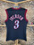 Mitchell & Ness Sixers Allen Iverson #3 NBA Basketball Black Jersey Size Medium