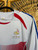 FFF French Football Federation Thierry Henry #12 White, Red, Blue Long Sleeve Soccer Jersey Size Large