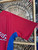 Vintage Majestic MLB Philadelphia Phillies Red & Blue Baseball Jersey Size Large