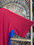 Vintage Majestic MLB Philadelphia Phillies Red & Blue Baseball Jersey Size Large