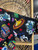 Y2K Ferugini Casino AOP Black Button Down Bowling Shirt Size X-Large XL
