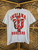 Vintage Indiana University IU Hoosiers Puff Print Grey T-Shirt Size X-Large XL