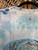 Vintage 90s Aquatic Yin Yang Aqua Blue & Lavender Tie Dye T-Shirt Size X-Large XL