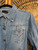 Y2K FUBU Western Double Pocket Denim Jacket Women's Size X-Large