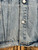 Vintage High Speed Stonewashed Denim Jacket Size Medium
