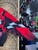 Vtg NASCAR Ken Schrader #25 Red & Black AOP Bomber Racing Jacket Size XL X-Large