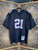 Mitchell & Ness Throwback NFL Atlanta Falcons Deion Sanders  #21 Black Football Jersey Size 56