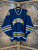 Vintage Starter University Of Michigan Wolverines Navy Blue Hockey Jersey Size Small X-Large