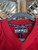 Vintage Steve & Barry's Indiana University IU Hoosiers #10 Football Red Jersey Size Medium