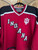 Vintage Steve & Barry's Indiana University IU Hoosiers #99 Hockey Red Jersey Size Large