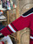 Vintage Steve & Barry's Indiana University IU Hoosiers #99 Hockey Red Jersey Size Large