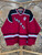 Vintage Steve & Barry's Indiana University IU Hoosiers #99 Hockey Red Jersey Size Large