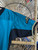 Vintage Nike Team Jacksonville Jaguars Teal Blue Football Warm-Up Jersey Size Large