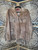 Vintage Marlboro Gear Suede Fringe Tan Leather Jacket Size Medium