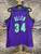 Mitchell & Ness NBA Milwaukee Bucks Ray Allen  #34 Purple Basketball Jersey Size Large