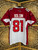 Y2K Reebok NFL Arizona Cardinals Anquan Boldin #81 Football Jersey Size 48