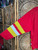 Rawlings Red Yellow Hockey Jersey Size Large