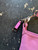 Y2K 2009 Coach Bleecker #F13356 Extra Large Bubble Gum Pink Leather Shoulder Bag