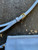 Vintage 90s 1997 Coach #9990 Small Frame Periwinkle Blue Leather Pouch