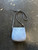 Vintage 90s 1997 Coach #9990 Small Frame Periwinkle Blue Leather Pouch