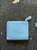 Vintage 90s 1992 Coach Hamptons Legacy  #7783 Periwinkle Blue Leather Shoulder Bag With Matching Wallet