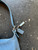 Vintage 90s 1992 Coach Hamptons Legacy  #7783 Periwinkle Blue Leather Shoulder Bag With Matching Wallet