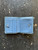Vintage 90s 1992 Coach Hamptons Legacy  #7783 Periwinkle Blue Leather Shoulder Bag With Matching Wallet