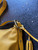 2012 Coach Legacy Duffle #19889 Mustard Yellow Leather Tassel Hobo Shoulder Bag