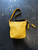 2012 Coach Legacy Duffle #19889 Mustard Yellow Leather Tassel Hobo Shoulder Bag