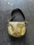 Y2K 2008 Coach Zoe #41880 Olive Green Patent Leather Mini Shoulder Bag