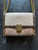 2020 Coach Hutton #89068 Snakeskin Chain Crossbody Bag