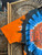Vintage Liquid Blue Florida Gators Basketball Blue Black Tie Dye T-Shirt White Tag Size X-Large