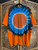 Vintage Liquid Blue Florida Gators Basketball Blue Black Tie Dye T-Shirt White Tag Size X-Large