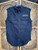 Vintage Harley Davidson Motorcycles Embroidered Black Sleeveless Button Up Shirt Size Medium