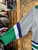 Adidas NHL Hartford Whales Blue, Grey, & Green Hockey Jersey Size 54
