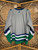 Adidas NHL Hartford Whales Blue, Grey, & Green Hockey Jersey Size 54